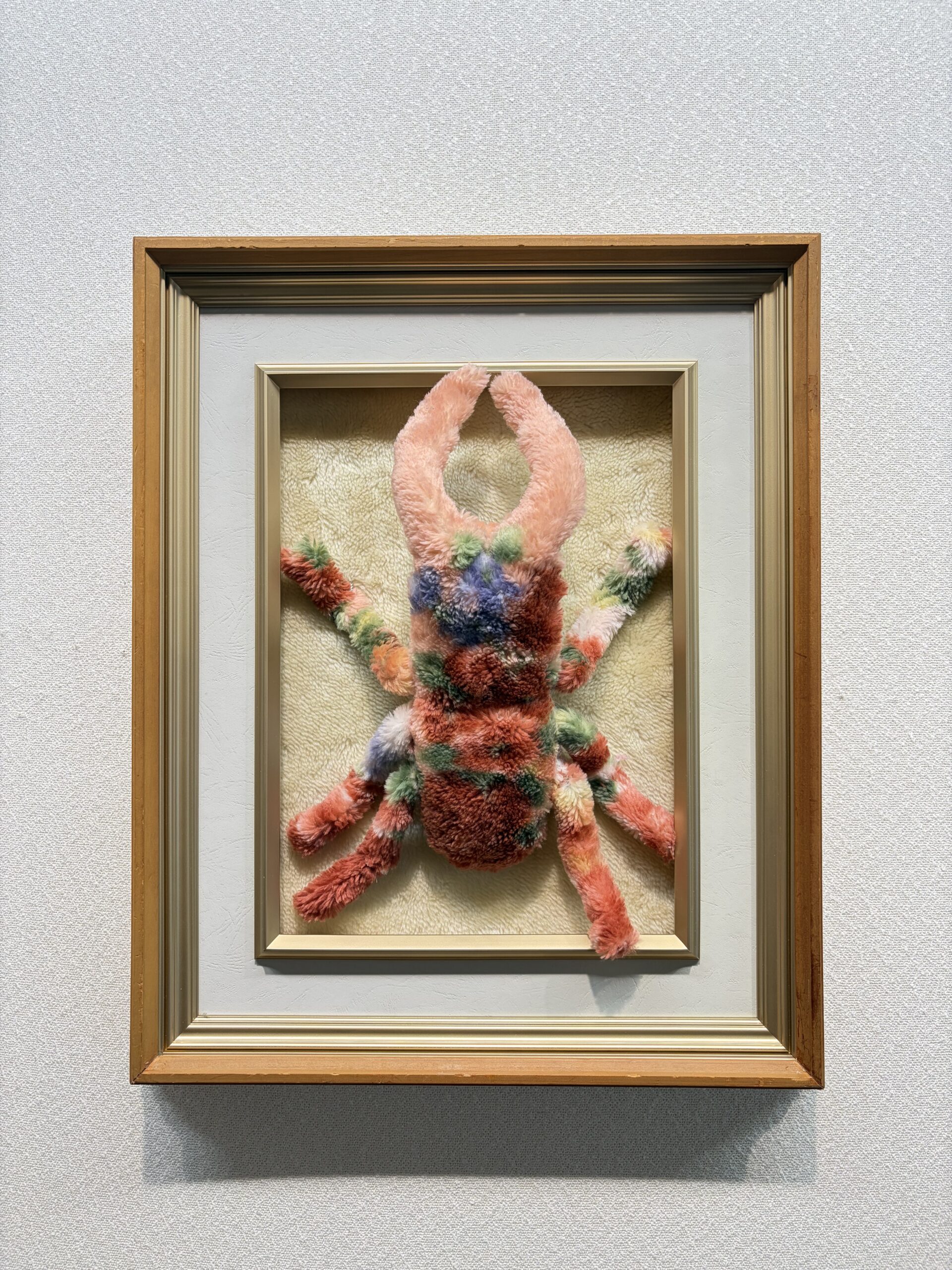 花柄のクワガタムシ