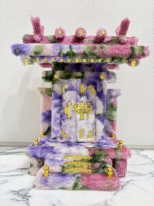 花柄の神棚（大）